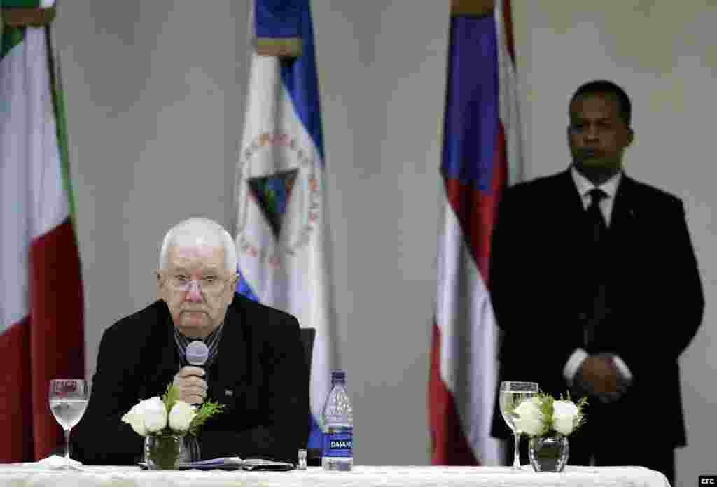 El ex ministro de Cultura cubano Armando Hart Dávalos. 