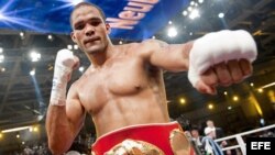 El boxeador cubano Yoan Pablo Hernández.