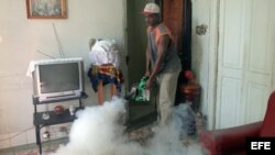 Dengue Cuba fumigación