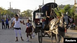 Una carreta en Sagua La Grande