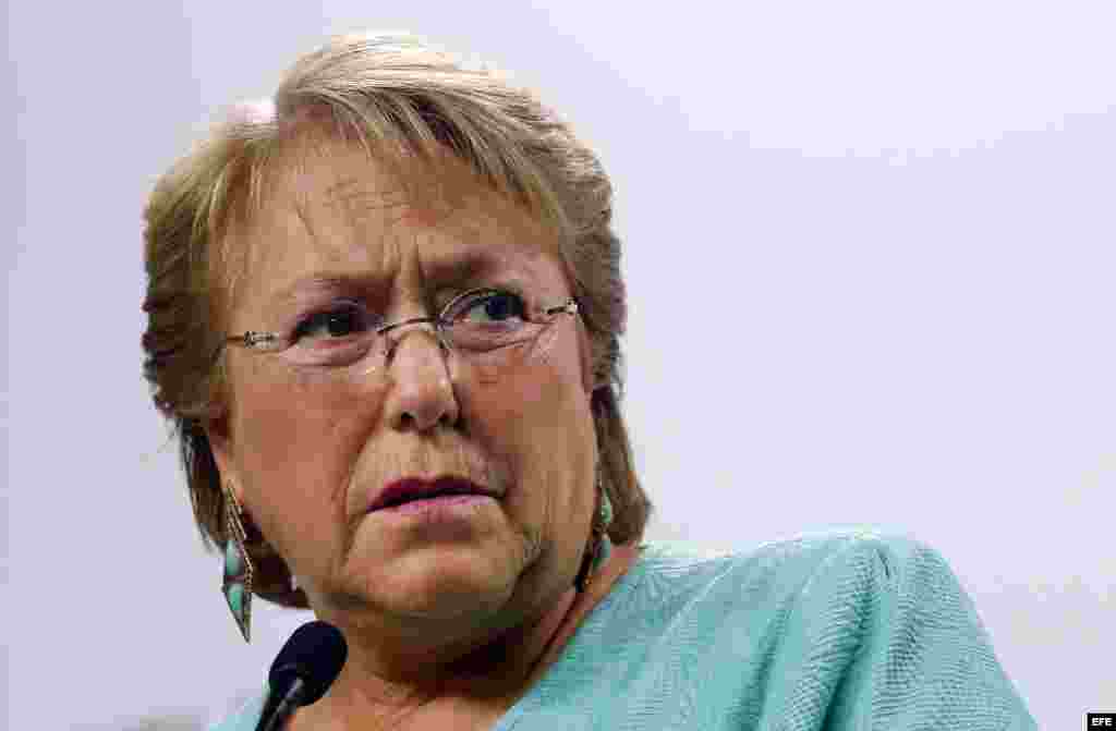 Michelle Bachelet.